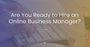 Online Business Manager Quiz