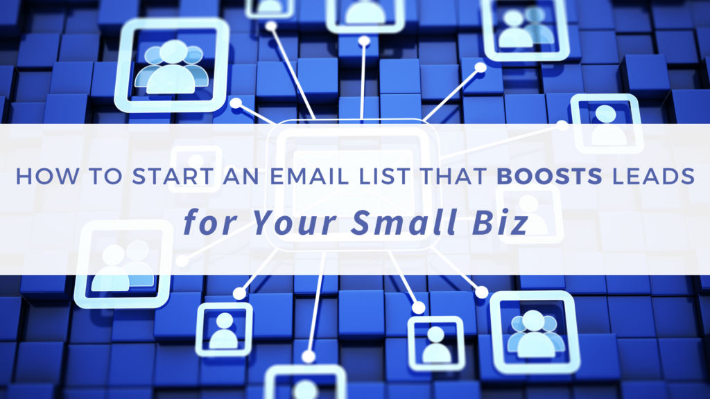Tips for starting an email list